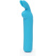 Заказать Голубая вибропуля с ушками Rechargeable Rabbit Ears Bullet Vibrator
