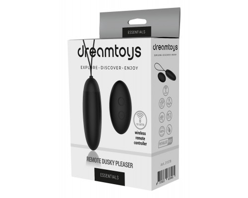 Заказать Черное виброяйцо REMOTE DUSKY PLEASER