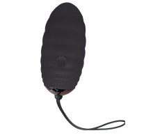 Черное виброяйцо с пультом ДУ Ocean Breeze 2.0 + LRS