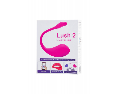 Заказать Ярко-розовое виброяйцо Lovense Lush 2