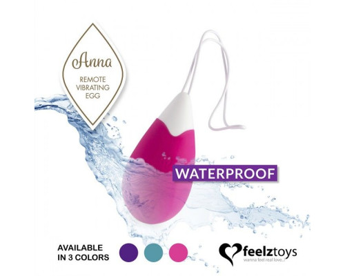 Заказать Розовое виброяйцо на радиоуправлении Anna Vibrating Egg Remote