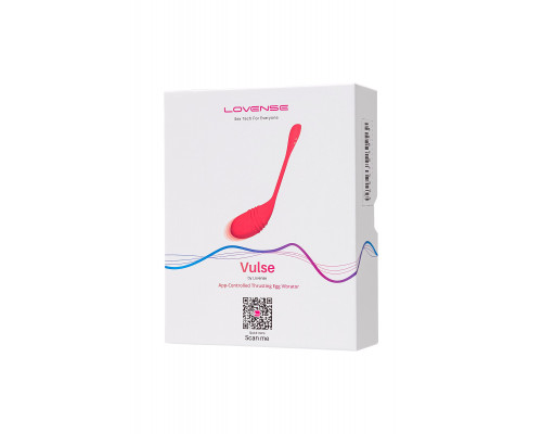 Заказать Красное силиконовое виброяйцо Vulse