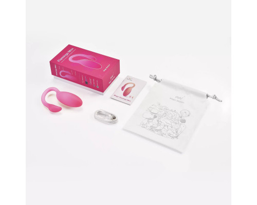 Розовый вибратор Magic Motion Flamingo Max