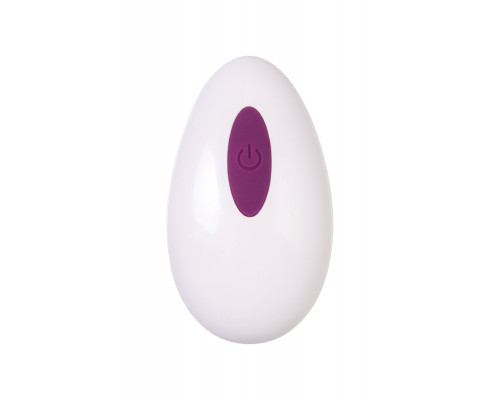 Фиолетовое силиконовое виброяйцо Purr