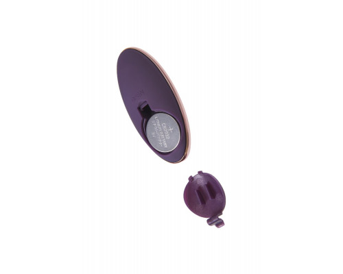 Заказать Фиолетовое виброяйцо с имитацией фрикций Bumpy