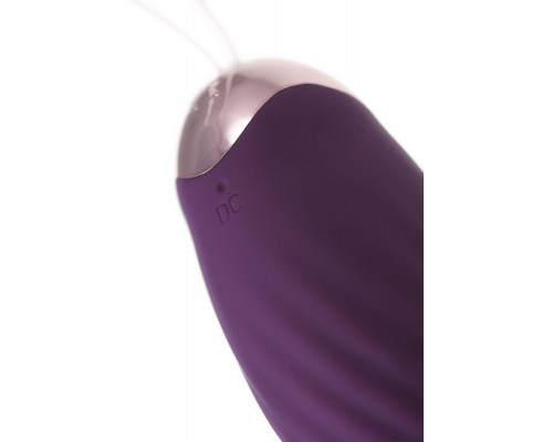 Заказать Фиолетовое виброяйцо с имитацией фрикций Bumpy