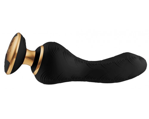 Заказать Черный вибростимулятор SANYA - 18,5 см.
