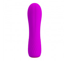 Лиловый мини-вибратор Allen - 11,6 см.