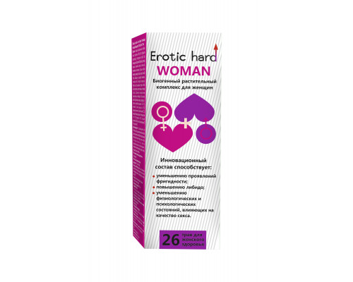 Заказать Женский биогенный концентрат для повышения либидо Erotic hard Woman - 250 мл.