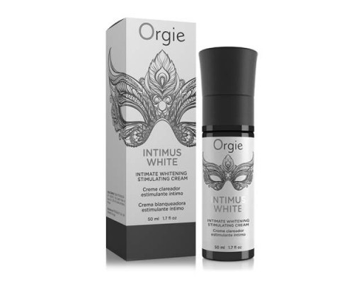 Заказать Осветляющий и стимулирующий крем Orgie Intimus White для интимных зон - 50 мл.