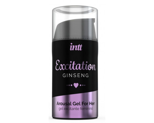 Заказать Женский возбуждающий интимный гель Excitation Ginseng - 15 мл.