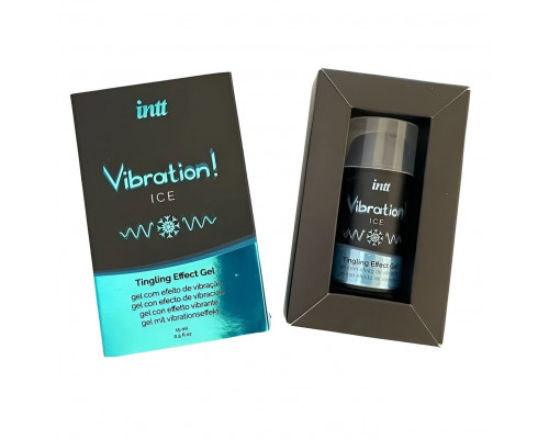 Заказать Жидкий интимный гель с эффектом вибрации Vibration! Ice - 15 мл.