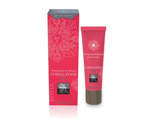 Заказать Возбуждающий интимный гель для двоих STIMULATION GEL Pomegranate   Nutmeg - 30 мл.