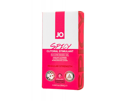 Заказать Возбуждающий гель для клитора сильного действия JO SPICY CLITORAL GEL - 10 мл.