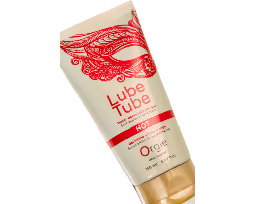 Заказать Интимный гель на водной основе Lube Tube Hot с разогревающим эффектом - 150 мл. Заказать Интимный гель на водной основе Lube Tube Hot с разогревающим эффектом - 150 мл.