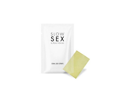 Заказать Полоски для орального секса Slow Sex Oral Sex Strips - 7 шт.