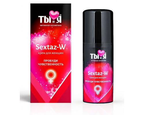 Заказать Крем Sextaz-W с возбуждающим эффектом для женщин - 20 гр.