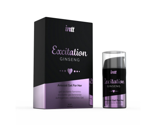 Заказать Женский возбуждающий интимный гель Excitation Ginseng - 15 мл.