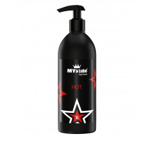 Разогревающий лубрикант на водной основе MyLube HOT - 500 мл.