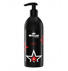 Разогревающий лубрикант на водной основе MyLube HOT - 500 мл.
