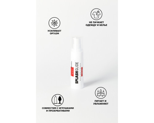 Заказать Возбуждающий лубрикант на водной основе Splashglide Hot Stimulative - 30 мл.