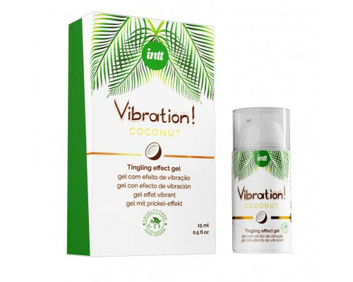 Заказать Возбуждающий гель с ароматом кокоса Vibration Coconut - 15 мл.