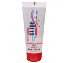 Согревающая интимная смазка на водной основе Warming Glide - 100 мл.