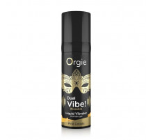 Съедобный гель Dual Vibe Pina Colada с эффектом вибрации и вкусом коктейля пина колада - 15 мл.