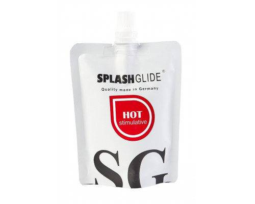 Заказать Возбуждающий лубрикант на водной основе Splashglide Hot Stimulative - 100 мл.