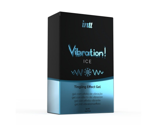 Заказать Жидкий интимный гель с эффектом вибрации Vibration! Ice - 15 мл.