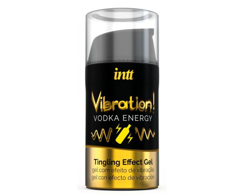 Заказать Жидкий интимный гель с эффектом вибрации Vibration! Vodka Energy - 15 мл.