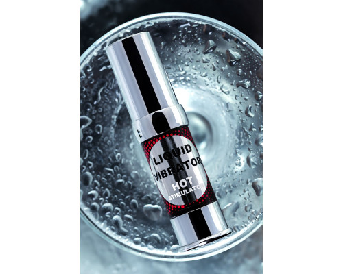 Заказать Разогревающий гель с эффектом вибрации Liquid Vibrator Hot Stimulator - 15 мл.