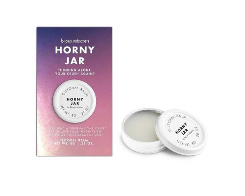 Заказать Возбуждающий бальзам для клитора HORNY JAR - 8 гр.