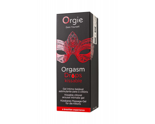 Заказать Интимный гель для клитора ORGIE Orgasm Drops Kissable - 30 мл.