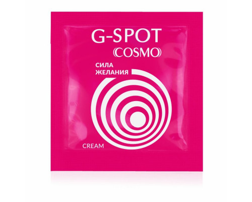 Заказать Стимулирующий интимный крем для женщин Cosmo G-spot - 2 гр.