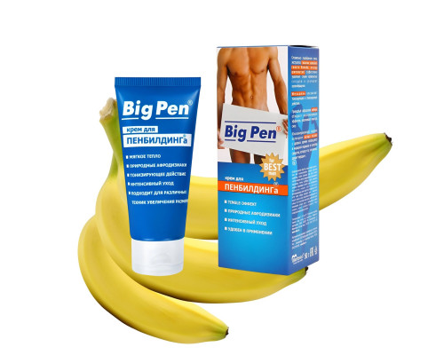 Заказать Крем Big Pen для увеличения полового члена - 50 гр.