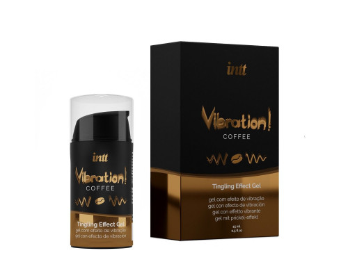 Заказать Жидкий интимный гель с эффектом вибрации Vibration! Coffee - 15 мл.