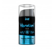 Жидкий интимный гель с эффектом вибрации Vibration! Ice - 15 мл.
