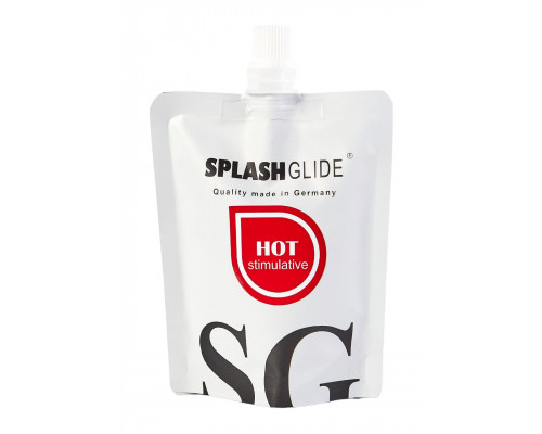 Заказать Возбуждающий лубрикант на водной основе Splashglide Hot Stimulative - 100 мл.
