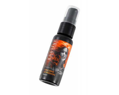Гель с эффектом вибрации Volcano Of Passion со вкусом манго - 25 мл.