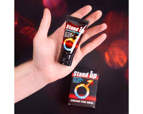 Заказать Возбуждающий крем для мужчин Stand Up - 25 гр.