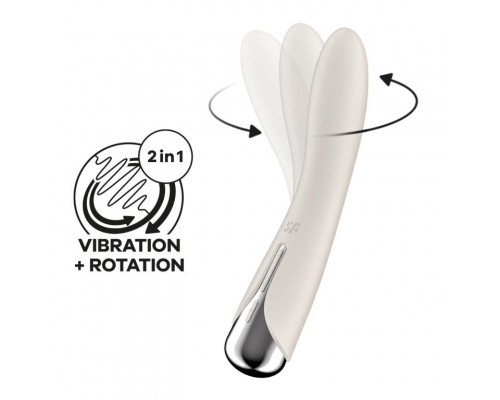 Телесный вибратор-ротатор Spinning Vibe 1 - 18 см.