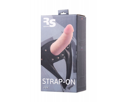 Заказать Телесный страпон на трусиках Realstick Jax - 17,9 см.
