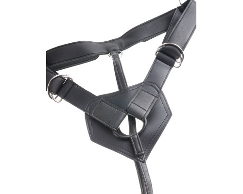 Заказать Телесный страпон Strap-on Harness Cock - 15,2 см.