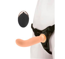 Женский вибрострапон со съемной насадкой и пультом ДУ