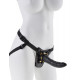 Заказать Чёрный с золотом женский страпон Designer Strap-On
