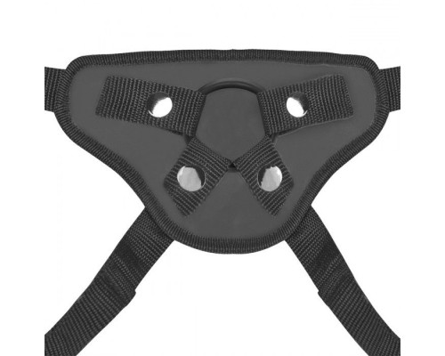 Заказать Страпон унисекс Beginners Strap-On с 2 насадками - 15 и 13 см.