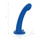 Заказать Синяя насадка Remote Control P-Spot G-Spot с черными трусиками - 20 см.