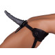 Заказать Насадка-фаллоимитатор на кожаных трусиках Harness Ultra Realistic 6,5  - 18,5 см.