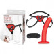 Заказать Красный поясной фаллоимитатор Red Heart Strap on Harness   5in Dildo Set - 12,25 см.